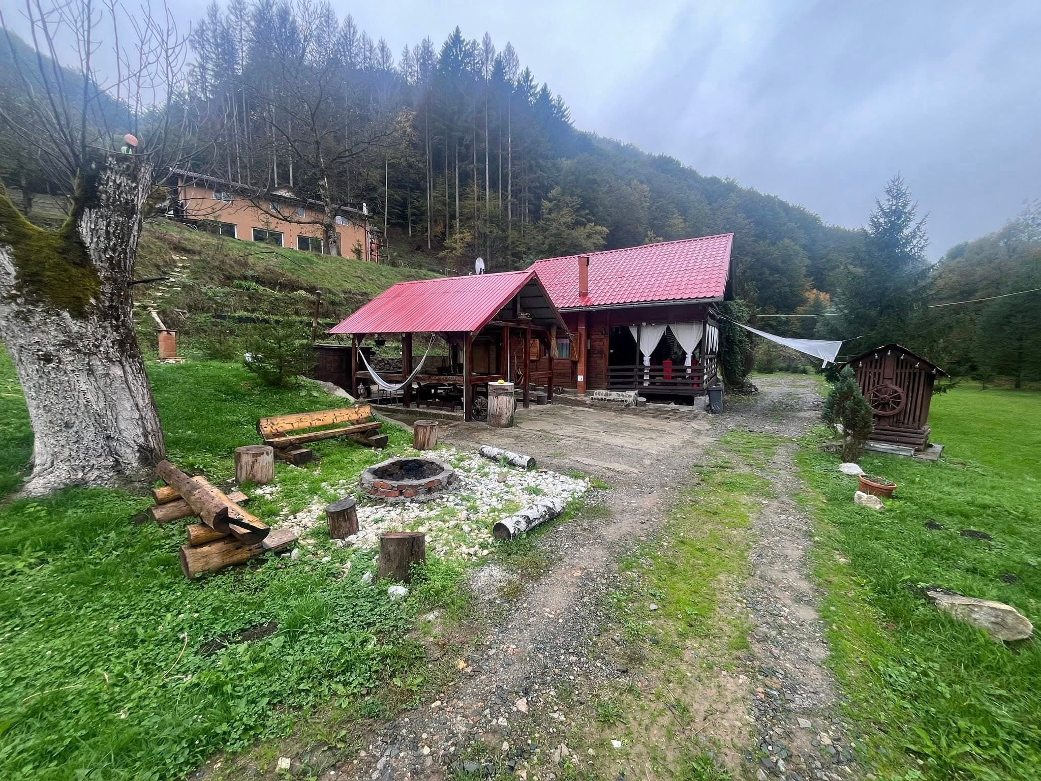 Cabana Aventurin - grădină