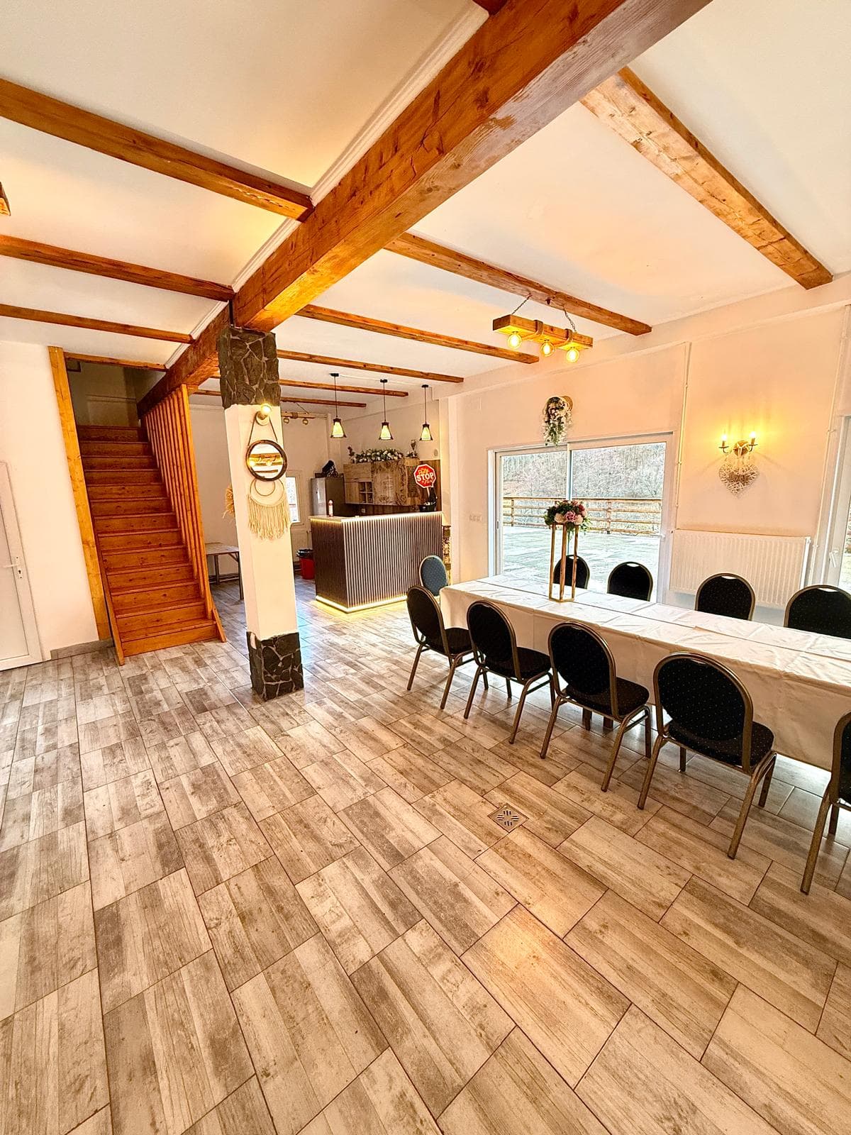 Cabana Aventurin - priveliște